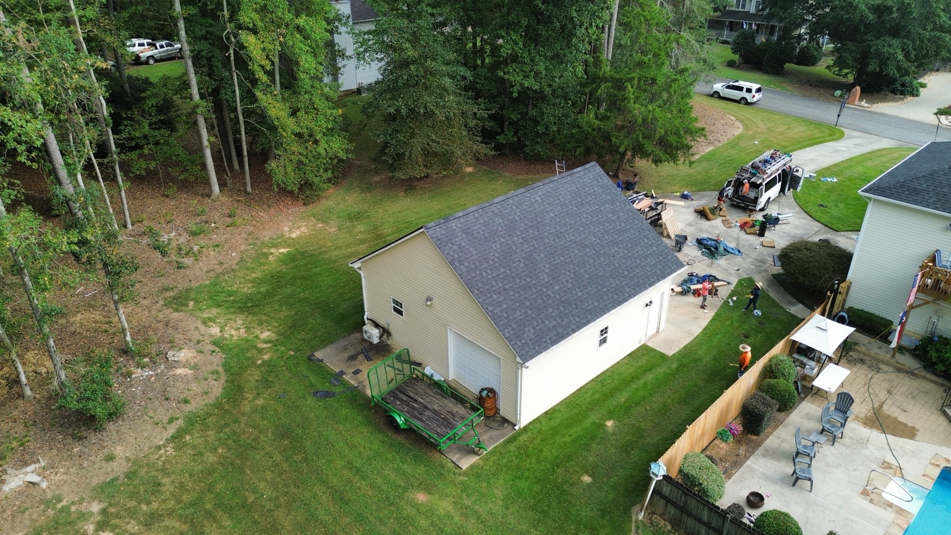 Roof replacement by Sallem LLC, Roofing in Atlanta GA